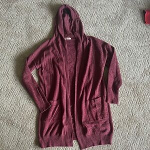 Altar'd State Hooded Cardigan Sweater